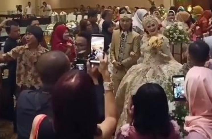 Penikahan Ade Jigo. (Instagram/@adejigo)