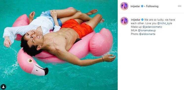 Jessica Iskandar dan Richard Kyle (Instagram/@inijedar)