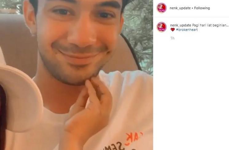Reza Rahadian dan Kiky Saputri mesra lagi. (Instagram/@nenk_update)