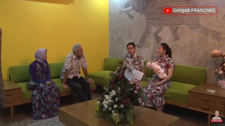 Potret rumah Gibran Rakabuming Raka (YouTube/Ganjar Pranowo)