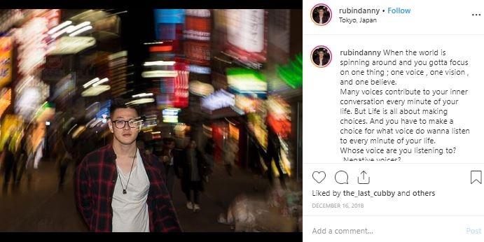 Rubin Danny. (Instagram/@rubindanny)
