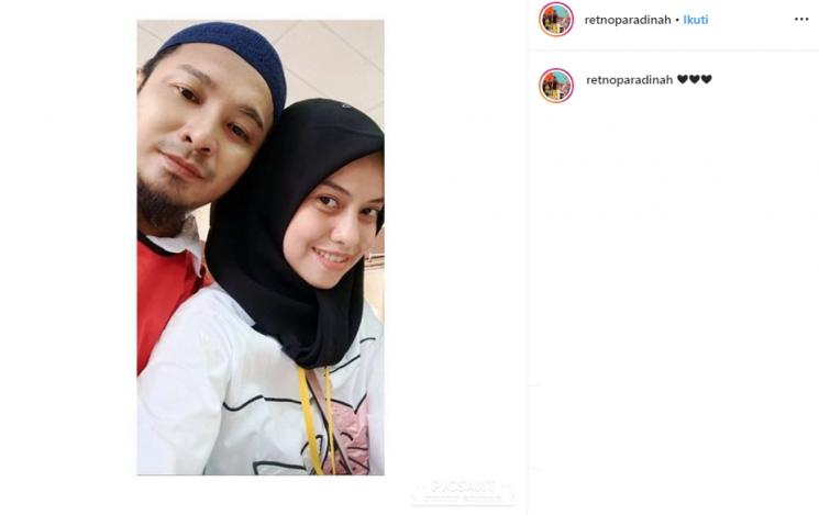 Zul Zivilia dan Retno Paradinah (Instagram/@retnoparadinah)
