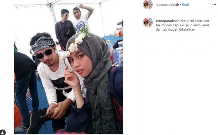 Zul Zivilia dan Retno Paradinah (Instagram/@retnoparadinah)