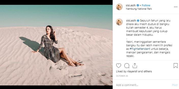 Sisi Asih. (Instagram/@sisi.asih)