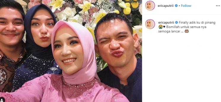 Rezky Aditya dan Citra Kirana (Instagram/ericaputrii)