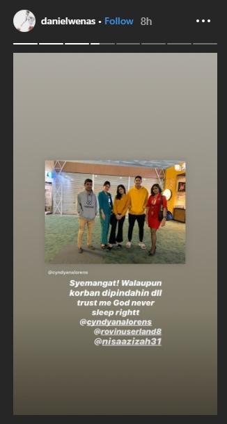 Instagram Stories Daniel Wenas (Instagram/@danielwenas)