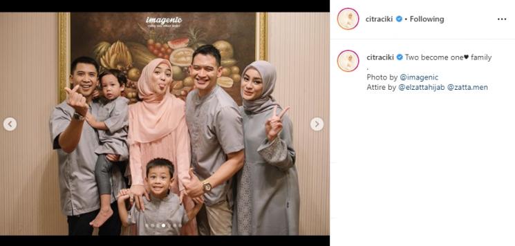 Rezky Aditya dan Citra Kirana (Instagram/citraciki)
