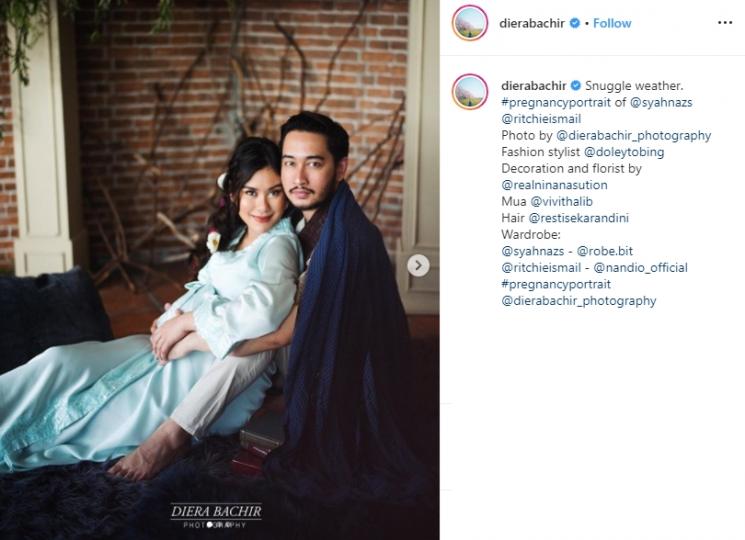 Syahnaz (Instagram/@dierabachir)