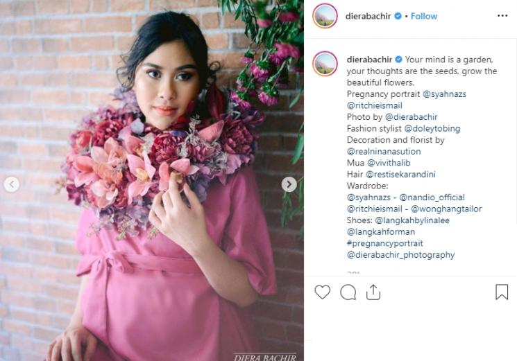 Syahnaz (Instagram/@dierabachir)