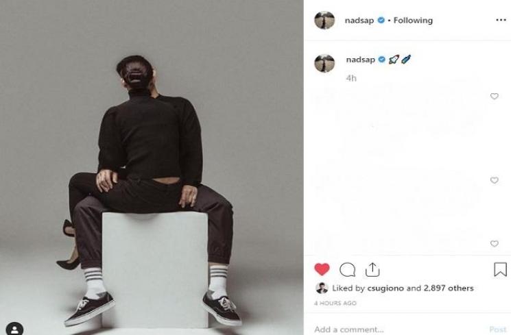 Nadia Saphira dan Mikael Mirdad (Instagram @nadsap)