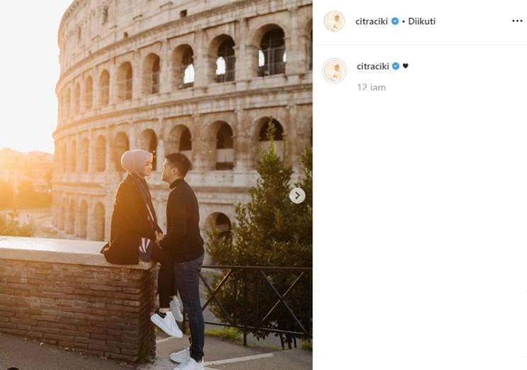 Citra Kirana dan Rezky Aditya (Instagram/@citraciki)