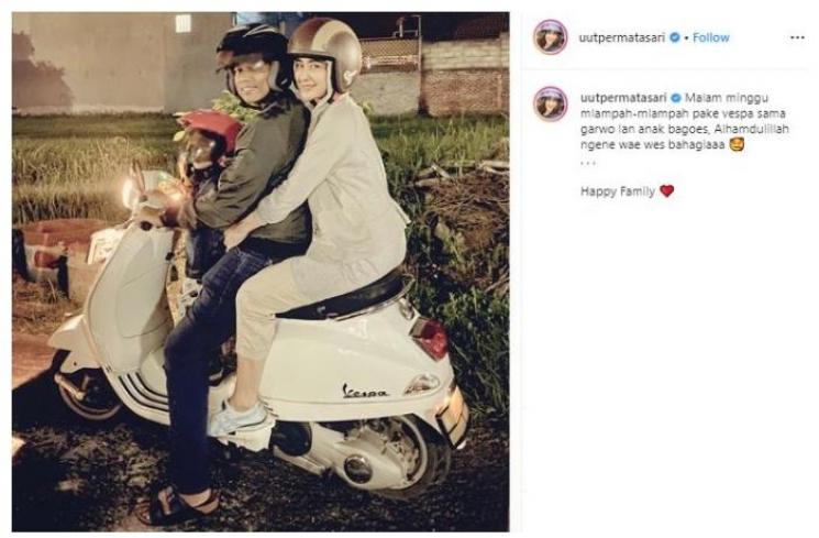 Uut Permatasari. (Instagram/@uutpermatasari)