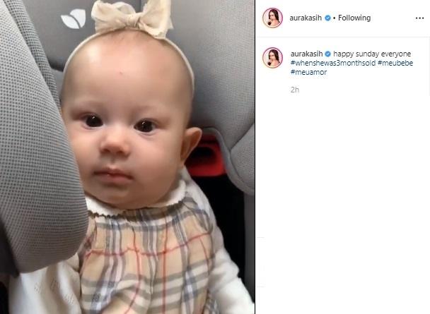 Anak Aura Kasih. (Instagram/@aurakasih)