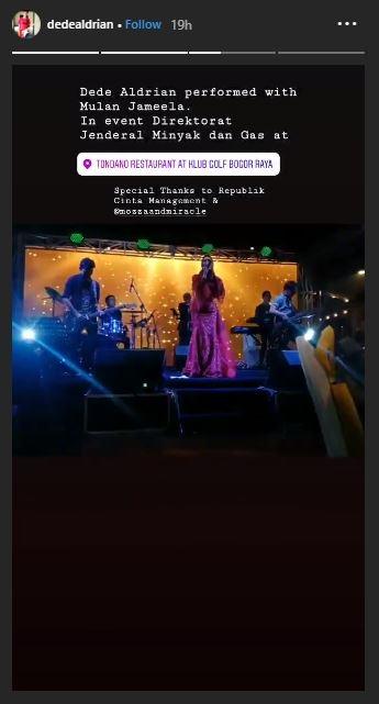 Mulan Jameela. (Instagram/@dedealdrian)
