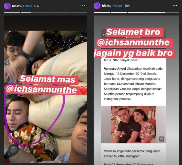 Bibi Ardiansyah ucapkan selamat. (Instagram/@bibliss)