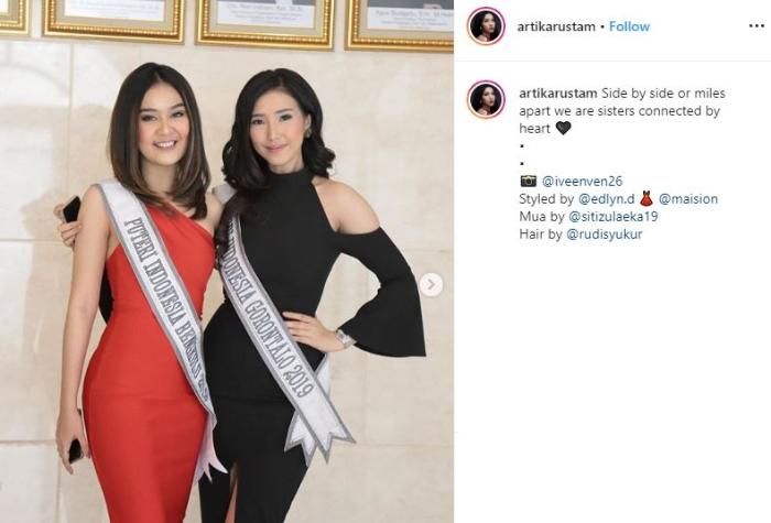 Artika Rustam, kekasih Abdul eks Idol. (Instagram/@artikarustam)