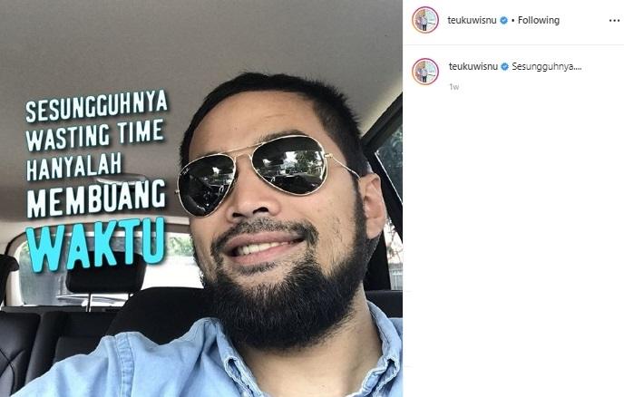 Quote Receh Teuku Wisnu. (Instagram/@teukuwisnu)