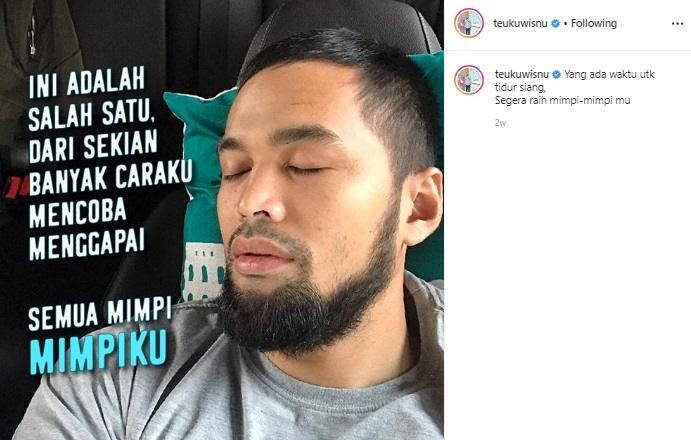 Quote Receh Teuku Wisnu. (Instagram/@teukuwisnu)