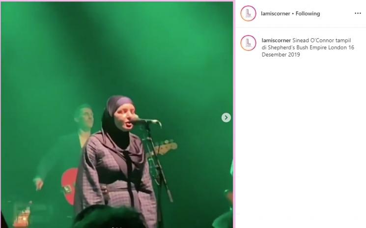 Sinead O'Connor (Instagram/@lamiscorner)