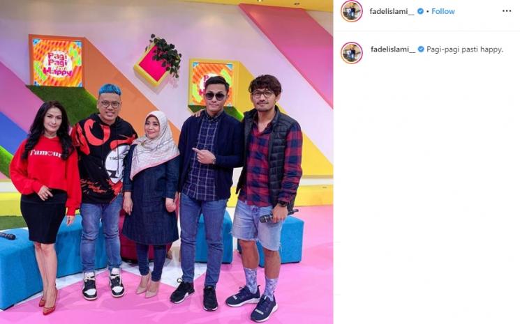 Kedekatan Muzdalifah dan artis tanah air (Instagram/@fadelislami__)