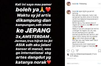 Postingan Inul Daratista. (Instagram/@inul.d)