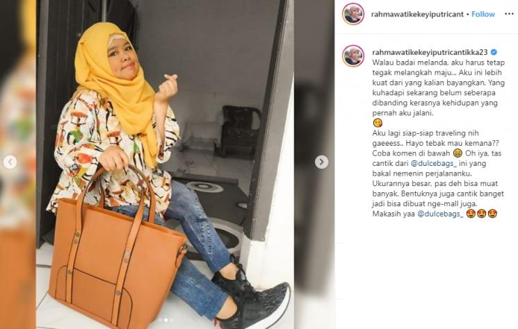 Kekeyi (Instagram/@rahmawatikekeyiputricantikka23)