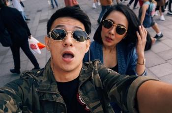 Bermesraan di Kolam Renang, 5 Potret Honeymoon Marcell Darwin dan Nabila Faisal