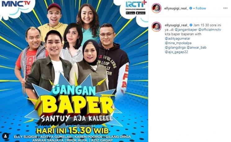 Sumber kekayaan Elly Sugigi (Instagram/@ellysugigi_real)