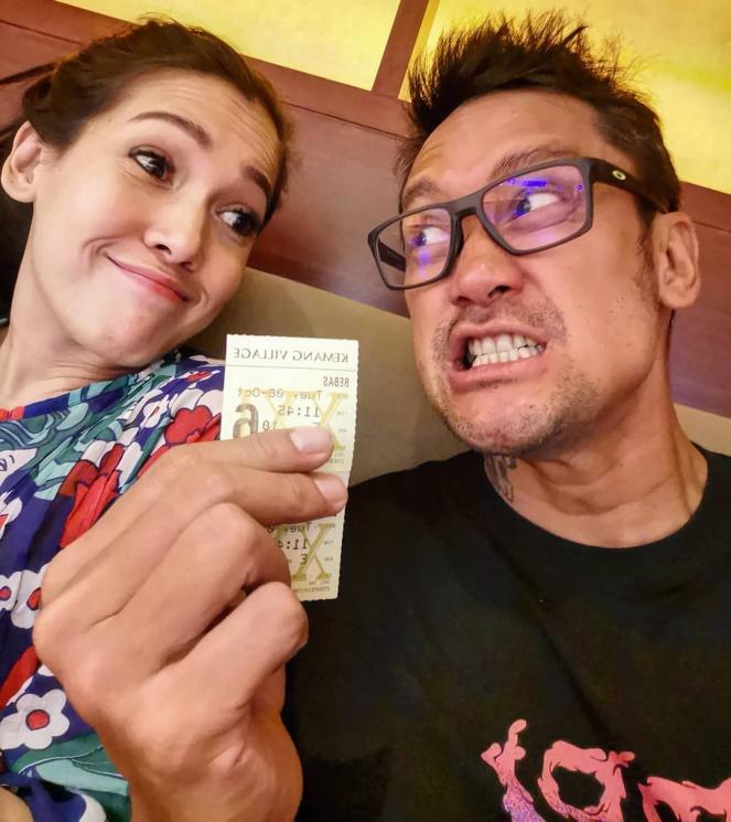 Tora Sudiro dan Mieke Amalia (Instagram @t_orasudi_ro)