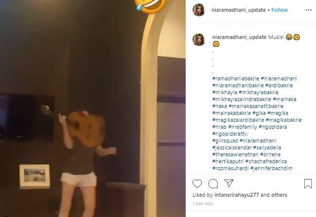 Nia Ramadhani. (Instagram/@niaramadhani_update)