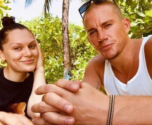 Channing Tatum dan Jessi J (Instagram)