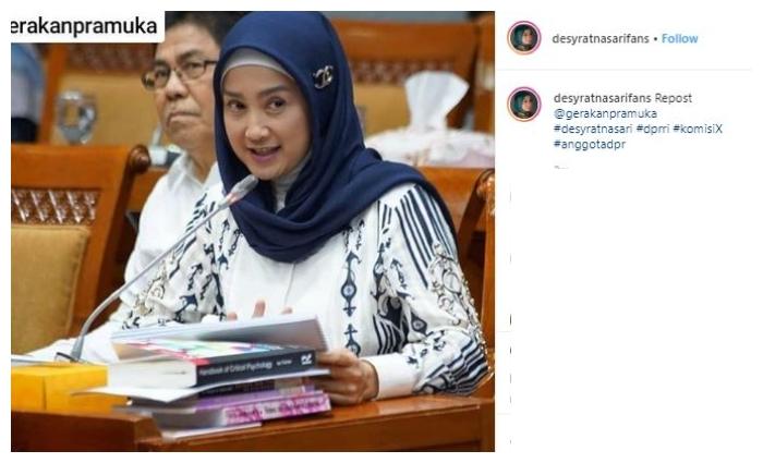 Desy Ratnasari. (Instagram/@desyratnasarifans)