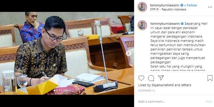 Tommy Kurniawan. (Instagram/@tommykurniawan)
