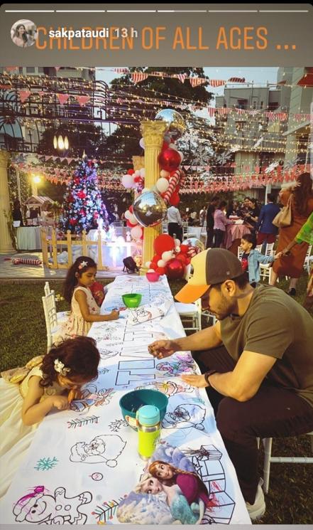 Suasana Pesta Ultah Anak Kareena Kapoor (Instagram/@sakpataudi)