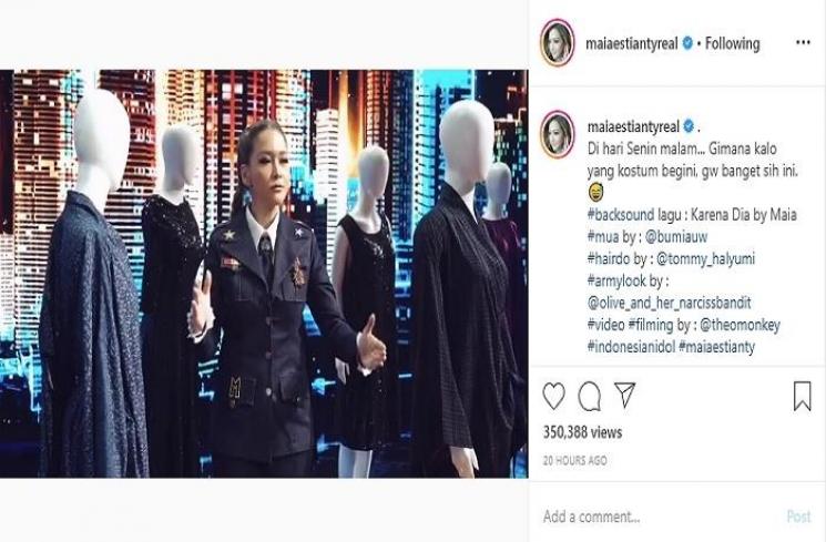 Maia Estianty (Instagram @maiaestiantyreal)