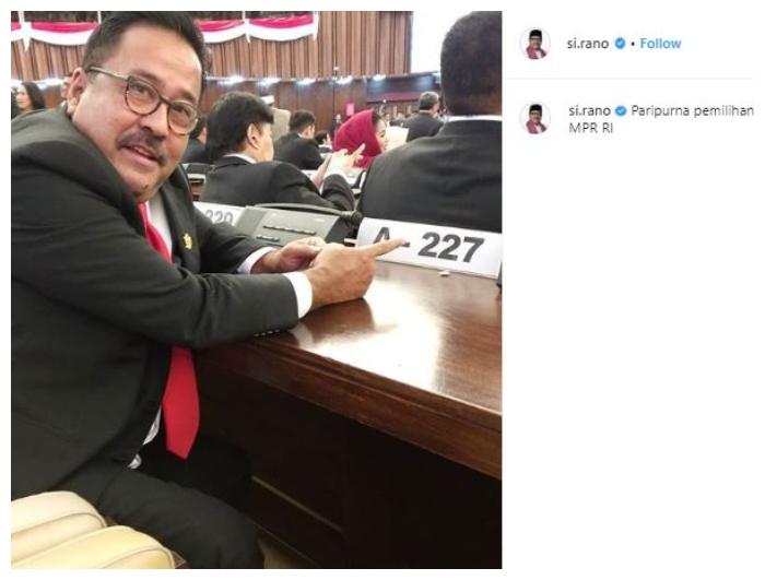 Rano Karno. (Instagram/@si.rano)