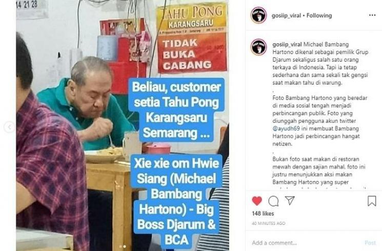 Michael Bambang Hartono (Tangkapan layar YouTube channel Bill Aristo)