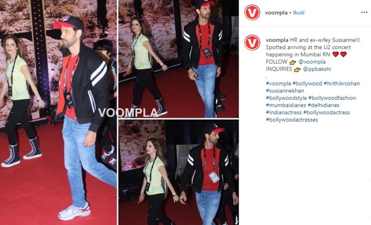 Hrithik Roshan dan Sussanne Khan (Instagram/@voompla)