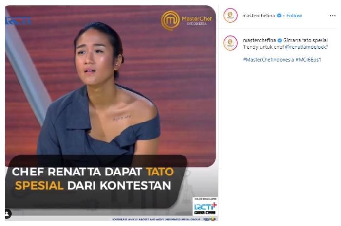 Chef Renatta. (Instagram/@masterchefina)