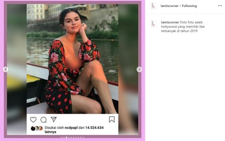 Selena Gomez (Instagram/@lamiscorner)