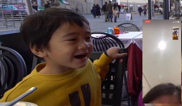 Rafathar protes ke Syahnaz. (Youtube/RANSEntertainment)