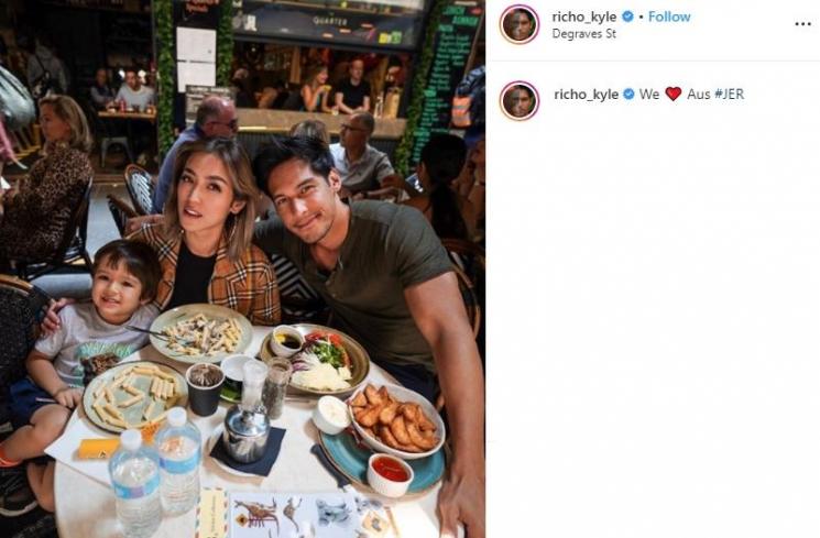 Jessica Iskandar dan Richard Kyle (Instagram/@richo_kyle)