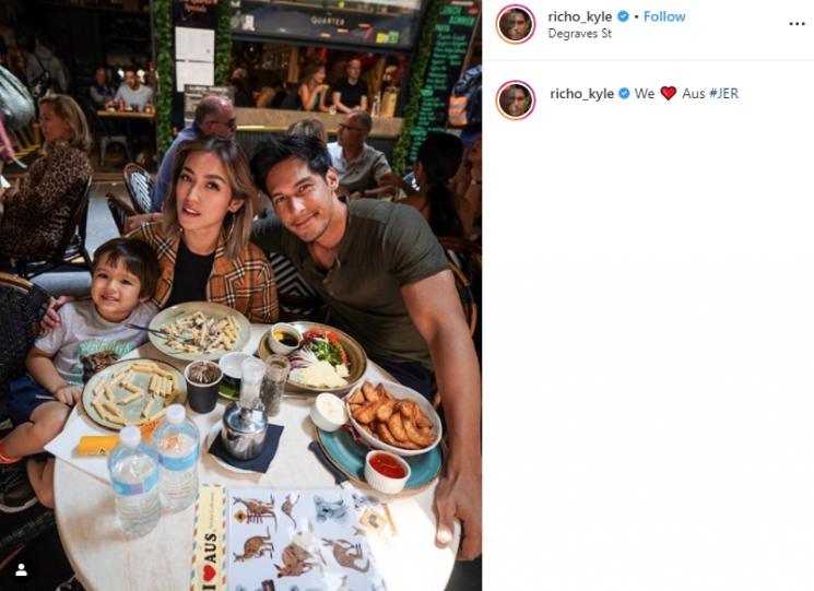 Jessica Iskandar dan Richard Kyle (Instagram/@richo_kyle)