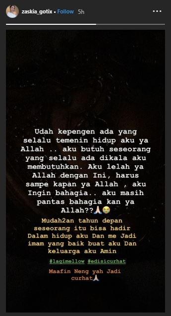 Zaskia Gotik. (Instagram/@zaskia_gotix)