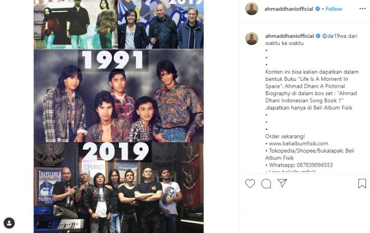 Transformasi Ahmad Dhani (Instagram/@ahmaddhaniofficial)