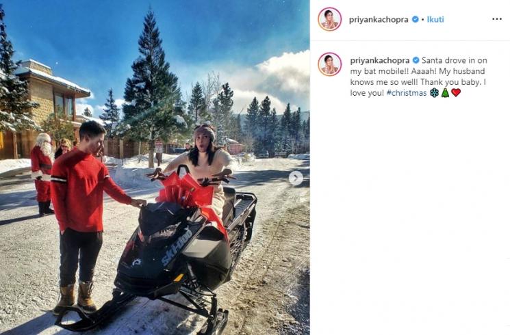 Priyanka Chopra dan Nick Jonas (Instagram/@priyankachopra)