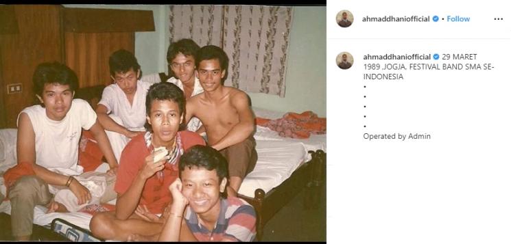 Transformasi Ahmad Dhani (Instagram/@ahmaddhaniofficial)