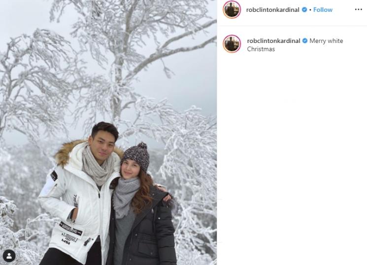 Chelsea Islan dan Rob Clinton Kardinal (Instagram/@robclintonkardinal)