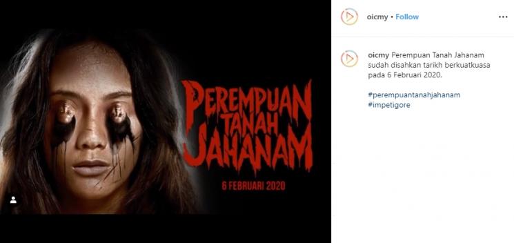 Poster film Perempuan Tanah Jahanam (Instagram/@oicmy)