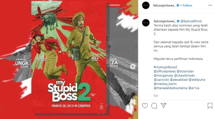 Poster film My Stupid Boss 2 (Instagram/@falconpictures_)